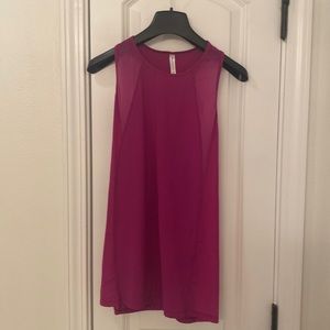 Magenta athleta tank top